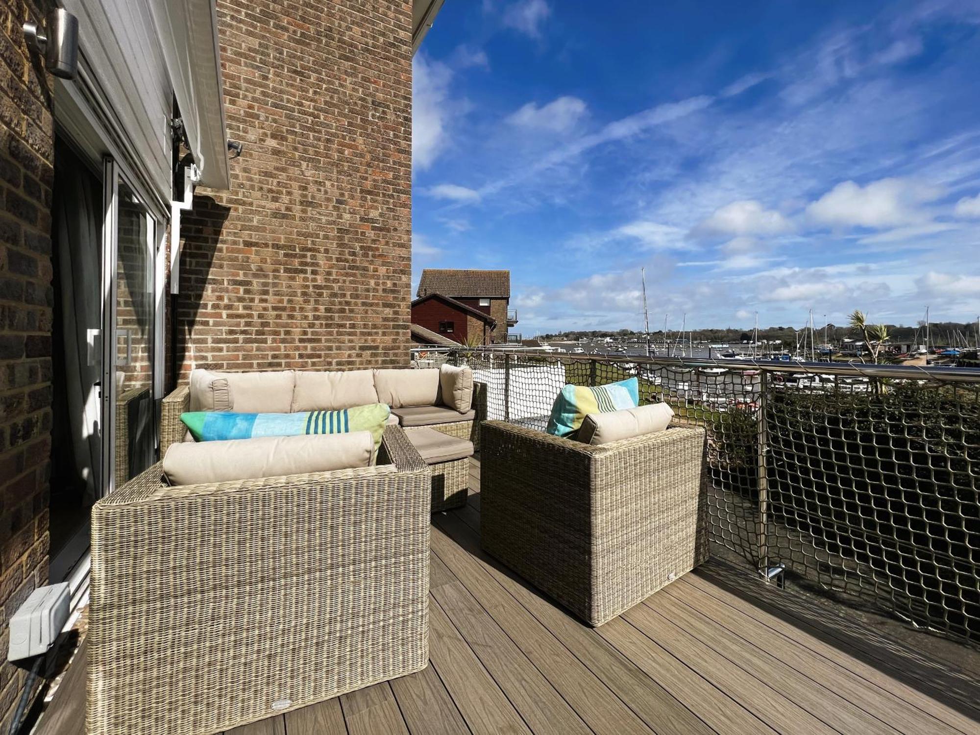 Ferienhaus North Quay - Pet Friendly Luxury Townhouse Overlooking Bembridge Harbour St Helens (Isle of Wight)